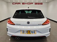 USED 2015 15 VOLKSWAGEN SCIROCCO 2.0 TDI R-LINE BLUEMOTION TECHNOLOGY (184 PS) DSG ( EURO 6 ) S/S 3DR + NAV + HEATED LEATHERS + F/R PARK AID + BLUETOOTH + MEDIA INTERFACE + PRIVACY + BLACK PACK + BODY KIT + 19S 19S+PARK AID+TINTS+LEATHERS+NAV+BTOOTH+MEDIA+CRUISE
