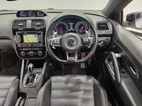 USED 2015 15 VOLKSWAGEN SCIROCCO 2.0 TDI R-LINE BLUEMOTION TECHNOLOGY (184 PS) DSG ( EURO 6 ) S/S 3DR + NAV + HEATED LEATHERS + F/R PARK AID + BLUETOOTH + MEDIA INTERFACE + PRIVACY + BLACK PACK + BODY KIT + 19S 19S+PARK AID+TINTS+LEATHERS+NAV+BTOOTH+MEDIA+CRUISE