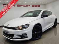 USED 2015 15 VOLKSWAGEN SCIROCCO 2.0 TDI R-LINE BLUEMOTION TECHNOLOGY (184 PS) DSG ( EURO 6 ) S/S 3DR + NAV + HEATED LEATHERS + F/R PARK AID + BLUETOOTH + MEDIA INTERFACE + PRIVACY + BLACK PACK + BODY KIT + 19S 19S+PARK AID+TINTS+LEATHERS+NAV+BTOOTH+MEDIA+CRUISE