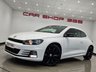 USED 2015 15 VOLKSWAGEN SCIROCCO 2.0 TDI R-LINE BLUEMOTION TECHNOLOGY (184 PS) DSG ( EURO 6 ) S/S 3DR + NAV + HEATED LEATHERS + F/R PARK AID + BLUETOOTH + MEDIA INTERFACE + PRIVACY + BLACK PACK + BODY KIT + 19S 19S+PARK AID+TINTS+LEATHERS+NAV+BTOOTH+MEDIA+CRUISE