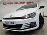 USED 2015 15 VOLKSWAGEN SCIROCCO 2.0 TDI R-LINE BLUEMOTION TECHNOLOGY (184 PS) DSG ( EURO 6 ) S/S 3DR + NAV + HEATED LEATHERS + F/R PARK AID + BLUETOOTH + MEDIA INTERFACE + PRIVACY + BLACK PACK + BODY KIT + 19S 19S+PARK AID+TINTS+LEATHERS+NAV+BTOOTH+MEDIA+CRUISE