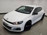 USED 2015 15 VOLKSWAGEN SCIROCCO 2.0 TDI R-LINE BLUEMOTION TECHNOLOGY (184 PS) DSG ( EURO 6 ) S/S 3DR + NAV + HEATED LEATHERS + F/R PARK AID + BLUETOOTH + MEDIA INTERFACE + PRIVACY + BLACK PACK + BODY KIT + 19S 19S+PARK AID+TINTS+LEATHERS+NAV+BTOOTH+MEDIA+CRUISE
