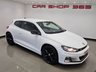 USED 2015 15 VOLKSWAGEN SCIROCCO 2.0 TDI R-LINE BLUEMOTION TECHNOLOGY (184 PS) DSG ( EURO 6 ) S/S 3DR + NAV + HEATED LEATHERS + F/R PARK AID + BLUETOOTH + MEDIA INTERFACE + PRIVACY + BLACK PACK + BODY KIT + 19S 19S+PARK AID+TINTS+LEATHERS+NAV+BTOOTH+MEDIA+CRUISE