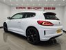 USED 2015 15 VOLKSWAGEN SCIROCCO 2.0 TDI R-LINE BLUEMOTION TECHNOLOGY (184 PS) DSG ( EURO 6 ) S/S 3DR + NAV + HEATED LEATHERS + F/R PARK AID + BLUETOOTH + MEDIA INTERFACE + PRIVACY + BLACK PACK + BODY KIT + 19S 19S+PARK AID+TINTS+LEATHERS+NAV+BTOOTH+MEDIA+CRUISE