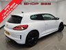 USED 2015 15 VOLKSWAGEN SCIROCCO 2.0 TDI R-LINE BLUEMOTION TECHNOLOGY (184 PS) DSG ( EURO 6 ) S/S 3DR + NAV + HEATED LEATHERS + F/R PARK AID + BLUETOOTH + MEDIA INTERFACE + PRIVACY + BLACK PACK + BODY KIT + 19S 19S+PARK AID+TINTS+LEATHERS+NAV+BTOOTH+MEDIA+CRUISE