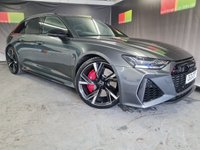 USED 2021 21 AUDI A6 4.0 RS 6 AVANT TFSI QUATTRO CARBON BLACK MHEV 5d AUTO 592 BHP ESTATE