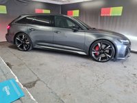 USED 2021 21 AUDI A6 4.0 RS 6 AVANT TFSI QUATTRO CARBON BLACK MHEV 5d AUTO 592 BHP ESTATE