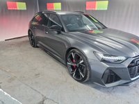 USED 2021 21 AUDI A6 4.0 RS 6 AVANT TFSI QUATTRO CARBON BLACK MHEV 5d AUTO 592 BHP ESTATE