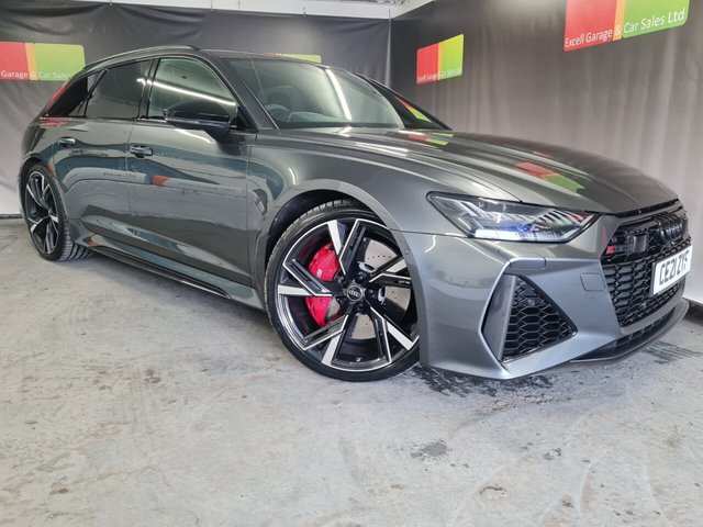 2021 21 Audi A6 4.0 RS 6 AVANT TFSI QUATTRO CARBON BLACK MHEV 5d AUTO 592 BHP