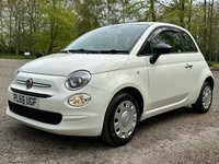 USED 2016 66 FIAT 500 1.2 POP 3d 69 BHP &pound;20 ROAD TAX
