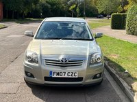 USED 2007 07 TOYOTA AVENSIS 2.0 TR D-4D 5d 125 BHP VERY LOW MILEAGE ONLY 50K VGC