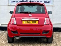 USED 2014 64 FIAT 500 1.2 S 3d 69 BHP www.suffolkcarcentre.co.uk - Located at Lowestoft