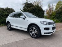 USED 2014 14 VOLKSWAGEN TOUAREG 3.0 V6 R-LINE TDI BLUEMOTION TECHNOLOGY 5d 242 BHP SATNAV - HTD STEERING AND SEATS