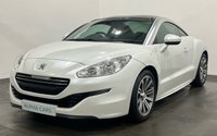 USED 2013 13 PEUGEOT RCZ 1.6 THP SPORT 2d 156 BHP 1 Owner Striking Pearlescent White, 18" Diamond Cut Alloy Wheels,