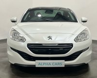 USED 2013 13 PEUGEOT RCZ 1.6 THP SPORT 2d 156 BHP 1 Owner Striking Pearlescent White, 18" Diamond Cut Alloy Wheels,
