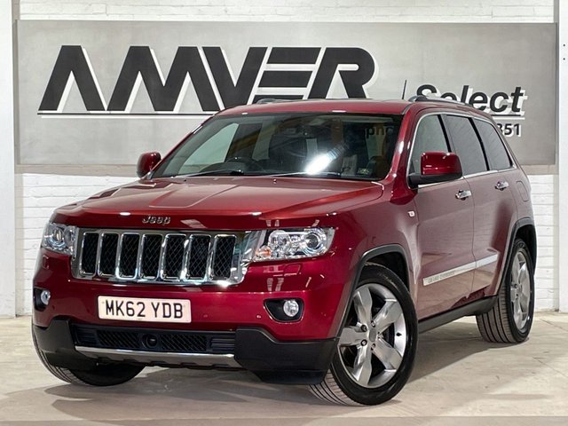 2012 62 Jeep Grand Cherokee 3.0 V6 CRD OVERLAND 5d 237 BHP