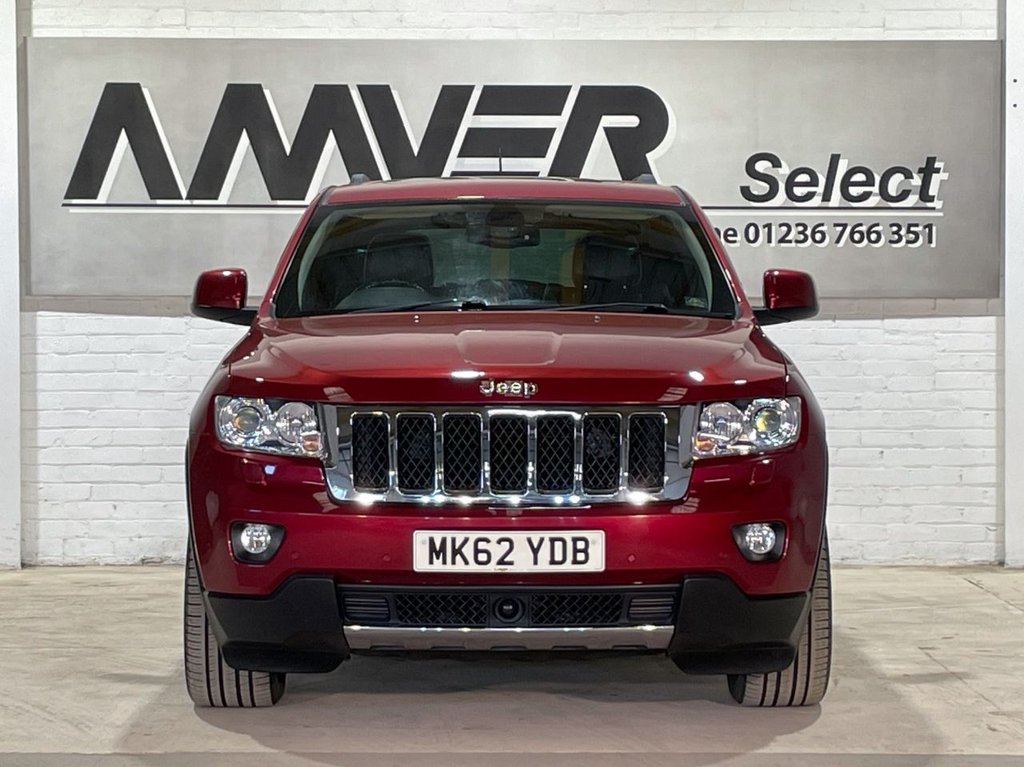 USED 2012 62 JEEP GRAND CHEROKEE 3.0 V6 CRD OVERLAND 5d 237 BHP 
