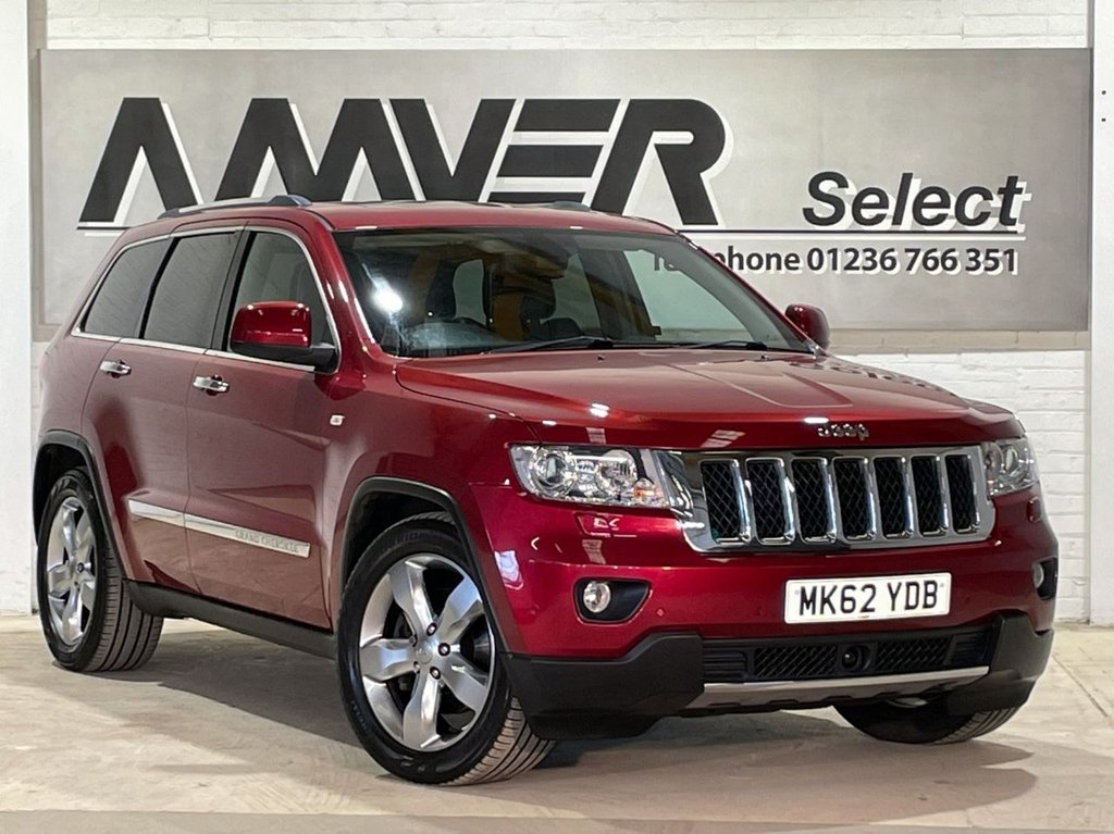 USED 2012 62 JEEP GRAND CHEROKEE 3.0 V6 CRD OVERLAND 5d 237 BHP 