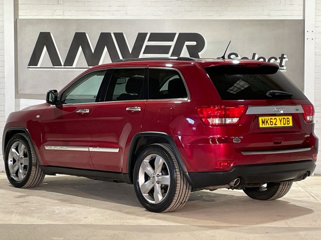 USED 2012 62 JEEP GRAND CHEROKEE 3.0 V6 CRD OVERLAND 5d 237 BHP 