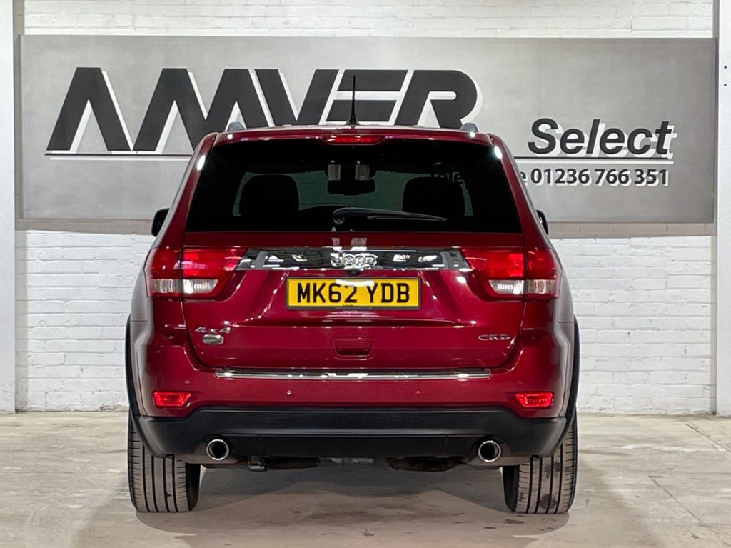 USED 2012 62 JEEP GRAND CHEROKEE 3.0 V6 CRD OVERLAND 5d 237 BHP 