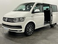 USED 2017 67 VOLKSWAGEN CARAVELLE 2.0 EXECUTIVE TDI BMT 5d 148 BHP Striking Candy White / Contrast Black Privacy glass, Chrome pack,