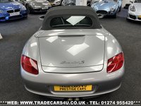 USED 2008 08 PORSCHE BOXSTER 3.4 RS60 SPYDER TIPTRONIC S CONVERTIBLE AUTO UK DELIVERY FLAT FEE &pound;175 (SUBJECT TO DEAL)*OVER 100 IMAGES ON OUR WEBSITE*BESPOKE FINANCE ARRANGED*PART EXCHANGE WELCOME*ALL VEHICLES HPI CLEAR