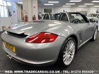 USED 2008 08 PORSCHE BOXSTER 3.4 RS60 SPYDER TIPTRONIC S CONVERTIBLE AUTO UK DELIVERY FLAT FEE &pound;175 (SUBJECT TO DEAL)*OVER 100 IMAGES ON OUR WEBSITE*BESPOKE FINANCE ARRANGED*PART EXCHANGE WELCOME*ALL VEHICLES HPI CLEAR
