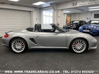 USED 2008 08 PORSCHE BOXSTER 3.4 RS60 SPYDER TIPTRONIC S CONVERTIBLE AUTO UK DELIVERY FLAT FEE &pound;175 (SUBJECT TO DEAL)*OVER 100 IMAGES ON OUR WEBSITE*BESPOKE FINANCE ARRANGED*PART EXCHANGE WELCOME*ALL VEHICLES HPI CLEAR
