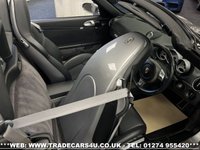 USED 2008 08 PORSCHE BOXSTER 3.4 RS60 SPYDER TIPTRONIC S CONVERTIBLE AUTO UK DELIVERY FLAT FEE &pound;175 (SUBJECT TO DEAL)*OVER 100 IMAGES ON OUR WEBSITE*BESPOKE FINANCE ARRANGED*PART EXCHANGE WELCOME*ALL VEHICLES HPI CLEAR