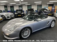USED 2008 08 PORSCHE BOXSTER 3.4 RS60 SPYDER TIPTRONIC S CONVERTIBLE AUTO UK DELIVERY FLAT FEE &pound;175 (SUBJECT TO DEAL)*OVER 100 IMAGES ON OUR WEBSITE*BESPOKE FINANCE ARRANGED*PART EXCHANGE WELCOME*ALL VEHICLES HPI CLEAR