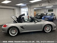 USED 2008 08 PORSCHE BOXSTER 3.4 RS60 SPYDER TIPTRONIC S CONVERTIBLE AUTO UK DELIVERY FLAT FEE &pound;175 (SUBJECT TO DEAL)*OVER 100 IMAGES ON OUR WEBSITE*BESPOKE FINANCE ARRANGED*PART EXCHANGE WELCOME*ALL VEHICLES HPI CLEAR