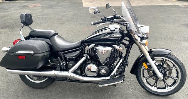 2012 61 Yamaha Xvs 950CT Midnight Star Custom Cruiser