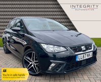 USED 2018 67 SEAT IBIZA 1.0 TSI FR 5d 94 BHP LARGE TOUCH INFOTAINMENT