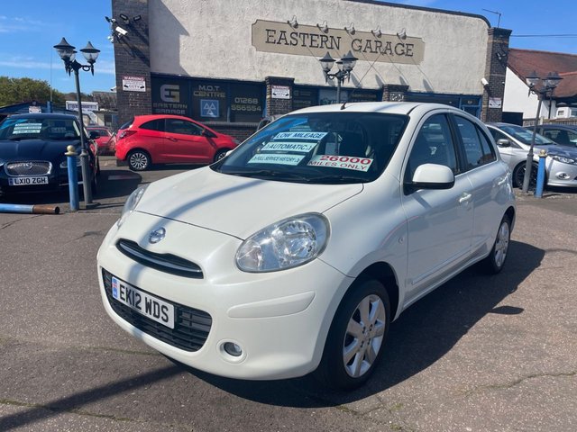 View our Nissan Micra 1.2 ACENTA 5d 79 BHP AUTOMATIC