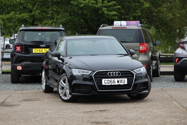 2017 66 Audi A3 1.6 TDI S LINE 5d 109 BHP