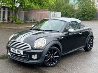 USED 2012 12 MINI COUPE 1.6 COOPER 2d 120 BHP 