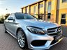 USED 2016 66 MERCEDES-BENZ C-CLASS 2.1 C220 D AMG LINE PREMIUM PLUS 4d 170 BHP TOP SPEC+ALL EXTRAS+BRILLIANT!!