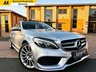 USED 2016 66 MERCEDES-BENZ C-CLASS 2.1 C220 D AMG LINE PREMIUM PLUS 4d 170 BHP TOP SPEC+ALL EXTRAS+BRILLIANT!!