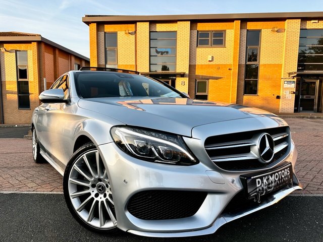 2016 66 Mercedes-Benz C-Class 2.1 C220 D AMG LINE PREMIUM PLUS 4d 170 BHP