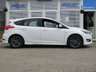 USED 2018 18 FORD FOCUS 1.0 ST-LINE 5d 139 BHP Finished in FROZEN WHITE with Sports Trim. GREAT Looking performance car with all the usual extras including, Sat Nav, 2 keys, Cruise, Keyless Start, Power folding Mirrors, Xenons, Park Sensors, 2 keys, Apple Play and much more. Just Serviced with 12 Months MOT.