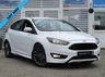 USED 2018 18 FORD FOCUS 1.0 ST-LINE 5d 139 BHP Finished in FROZEN WHITE with Sports Trim. GREAT Looking performance car with all the usual extras including, Sat Nav, 2 keys, Cruise, Keyless Start, Power folding Mirrors, Xenons, Park Sensors, 2 keys, Apple Play and much more. Just Serviced with 12 Months MOT.
