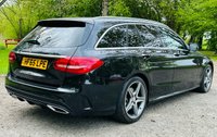 USED 2015 65 MERCEDES-BENZ C-CLASS 2.1 C220 D AMG LINE PREMIUM 5d 170 BHP AUTOMATIC PANORAMIC SUNROOF SATELLITE NAVIGATION HEATED FRONT SEATS WITH MEMORY FUNCTION IMMACULATE CONDITION