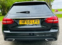 USED 2015 65 MERCEDES-BENZ C-CLASS 2.1 C220 D AMG LINE PREMIUM 5d 170 BHP AUTOMATIC PANORAMIC SUNROOF SATELLITE NAVIGATION HEATED FRONT SEATS WITH MEMORY FUNCTION IMMACULATE CONDITION