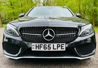USED 2015 65 MERCEDES-BENZ C-CLASS 2.1 C220 D AMG LINE PREMIUM 5d 170 BHP AUTOMATIC PANORAMIC SUNROOF SATELLITE NAVIGATION HEATED FRONT SEATS WITH MEMORY FUNCTION IMMACULATE CONDITION