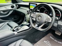 USED 2015 65 MERCEDES-BENZ C-CLASS 2.1 C220 D AMG LINE PREMIUM 5d 170 BHP AUTOMATIC PANORAMIC SUNROOF SATELLITE NAVIGATION HEATED FRONT SEATS WITH MEMORY FUNCTION IMMACULATE CONDITION
