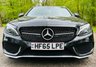 USED 2015 65 MERCEDES-BENZ C-CLASS 2.1 C220 D AMG LINE PREMIUM 5d 170 BHP AUTOMATIC PANORAMIC SUNROOF SATELLITE NAVIGATION HEATED FRONT SEATS WITH MEMORY FUNCTION IMMACULATE CONDITION