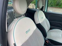 USED 2015 15 FIAT 500 0.9 TWINAIR LOUNGE 3d 85 BHP 2015 FIAT 500 LOUNGE - PAN GLASS ROOF - ALLOY WHEELS - IDEAL 1ST CAR - ZERO ROAD TAX - LOW INSURANCE GROUP - COOL MINT GREEN