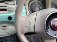 USED 2015 15 FIAT 500 0.9 TWINAIR LOUNGE 3d 85 BHP 2015 FIAT 500 LOUNGE - PAN GLASS ROOF - ALLOY WHEELS - IDEAL 1ST CAR - ZERO ROAD TAX - LOW INSURANCE GROUP - COOL MINT GREEN