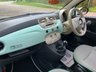USED 2015 15 FIAT 500 0.9 TWINAIR LOUNGE 3d 85 BHP 2015 FIAT 500 LOUNGE - PAN GLASS ROOF - ALLOY WHEELS - IDEAL 1ST CAR - ZERO ROAD TAX - LOW INSURANCE GROUP - COOL MINT GREEN