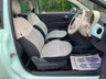 USED 2015 15 FIAT 500 0.9 TWINAIR LOUNGE 3d 85 BHP 2015 FIAT 500 LOUNGE - PAN GLASS ROOF - ALLOY WHEELS - IDEAL 1ST CAR - ZERO ROAD TAX - LOW INSURANCE GROUP - COOL MINT GREEN